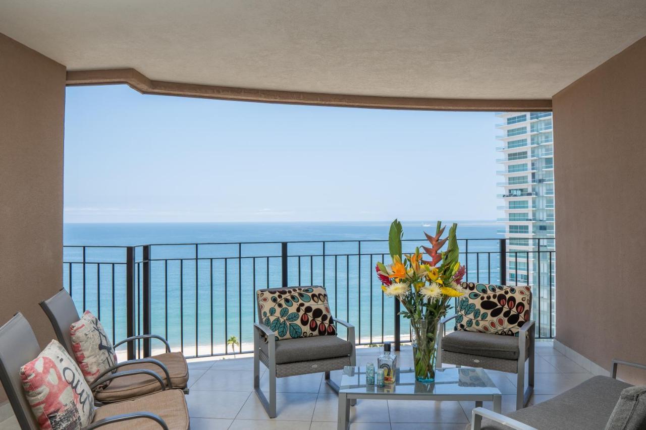 Ocean Front Condo Sleeps 4 Adults-Grand Venetian T3000-1606 Puerto Vallarta Exterior foto